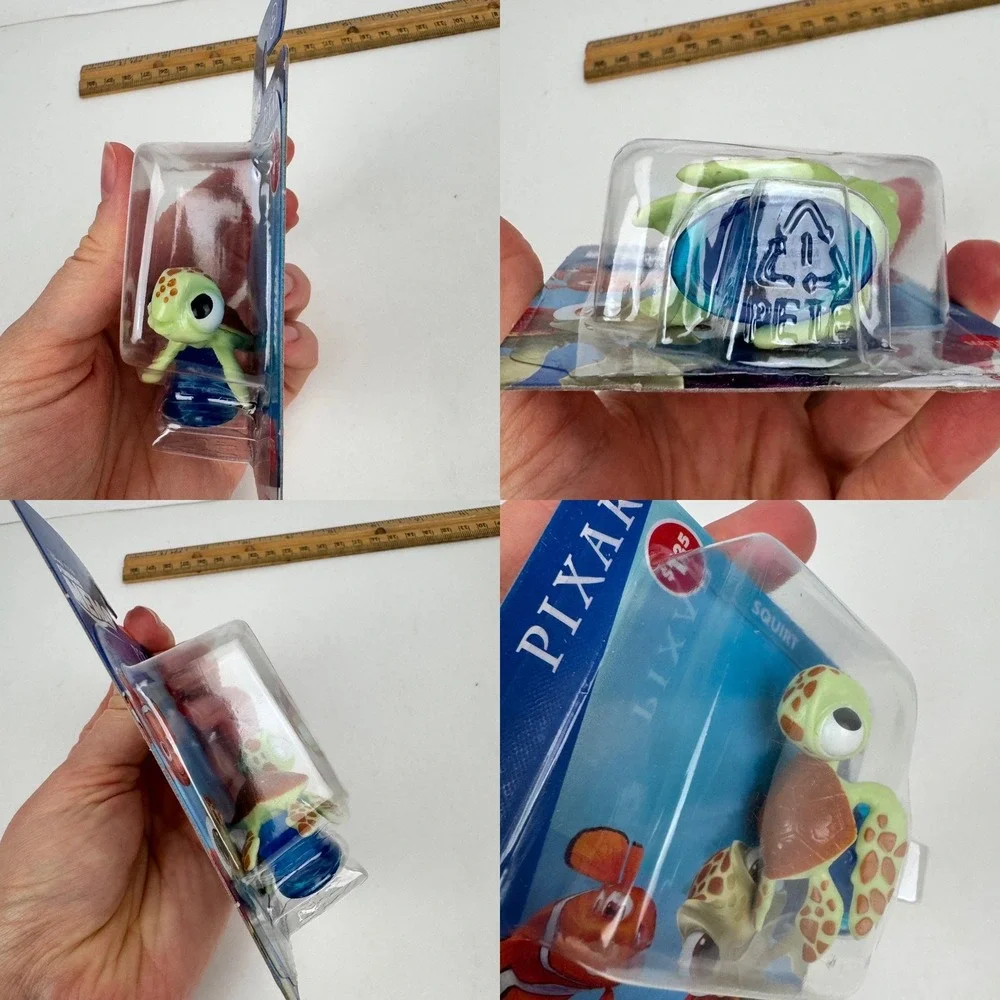 Sealed Micro Collection Pixar Finding Nemo Squirt Sea Turtle Figurine Toy Disney